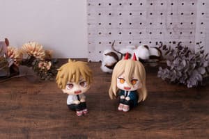 Denji & Power Limited Set - Chainsaw Man Look Up - Megahouse (4)