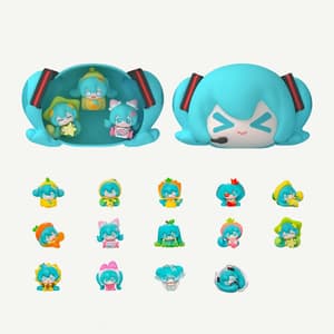 Hatsune Miku Blind Box Dopamine Qface (lot de 3) - 4