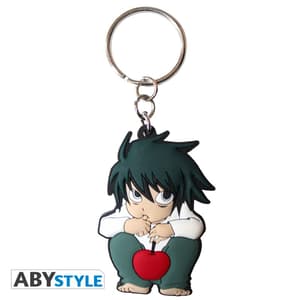 DEATH NOTE - Keychain PVC "L - character" - Abystyle - 5