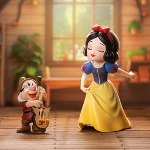 Zufällige Auswahl - Disney Schneewittchen / Snow White - Mini Figuren (Classic Series) - Pop Mart (1)