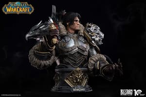 Infinity Studio X Blizzard Varian Wrynn 1/3 Bust Model - 4