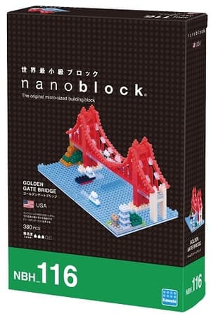 Golden Gate Bridge - Nanoblock Sights Series - NBH-116 - 1