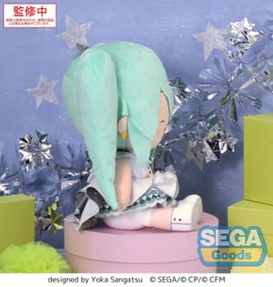 Hatsune Miku - Stage Sekai - Fuwa Petit Plüschtier - Sega (27 cm) - 1