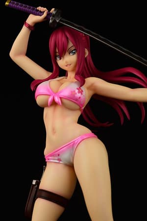 Erza Scarlet - Swimwear Gravure Style Sakura Ver. - Fairy Tail - Orca Toys - 3