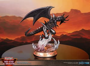 Rotäugiger schwarzer Drache - Schwarze Edition - First 4 Figures Yu-Gi-Oh! PVC Figur (17)