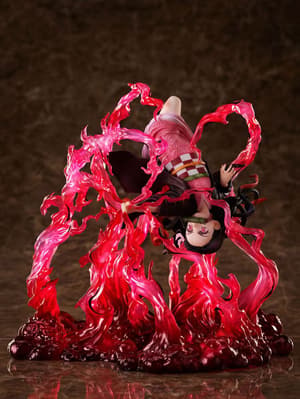 Nezuko Kamado - Exploding Blood / Bakketsu – Statue 20cm (Aniplex / Wing) - 4