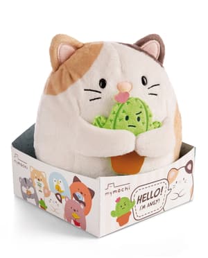 Katze Angy - mymochi - Plüsch (mit Kaktus) (16cm)  (1)