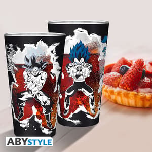 Goku/ Vegeta - großes 400 ml Glas - Dragon Ball - AbyStyle - 5