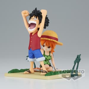 Monkey D. Ruffy & Nami - One Piece - WCF Log Stories - Banpresto (1)
