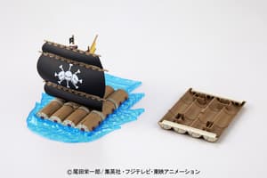 Marshall D. Teach's / Blackbeard's Ship - Grand Ship Collection Vol. 11 - One Piece Model Kit - 3
