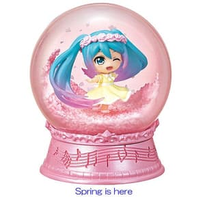Scenery Domes Set - Hatsune Miku Mini-Schneekugeln - Re-Ment (4 Kugeln) (3)