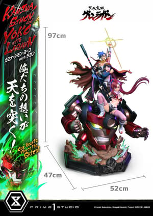 Kamina, Simon & Yoko - Standard Edition - Ultimate Premium Masterline (UPMGL-01) - Prime 1 Studio (4)