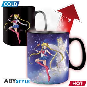 Sailor Moon/ Prinzessin Serenity & Chibiusa - 460 ml Tasse - Thermotasse/ Heat Change - AbyStyle - 2