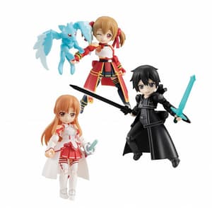 Silica & Pina - Sword Art Online - Desktop Army Actionfigur - Megahouse - Neuauflage - 1