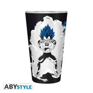 Goku/ Vegeta - großes 400 ml Glas - Dragon Ball - AbyStyle - 2