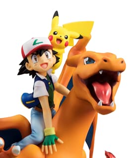 Ash Ketchum with Pikachu and Charizard - Megahouse G.E.M. Series - 8