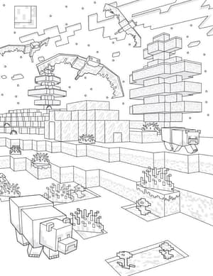 Minecraft Malbuch  - 4