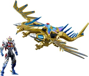 MODEROID Gridman (Universe Fighter) & Big Goldburn - 1