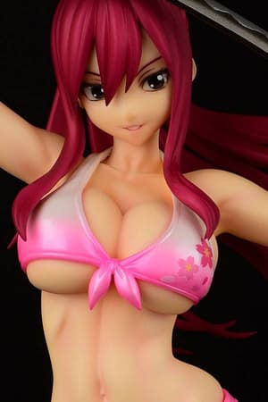 Erza Scarlet - Swimwear Gravure Style Sakura Ver. - Fairy Tail - Orca Toys - 24