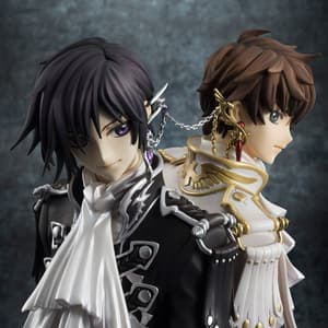 Lelouch Lamperouge et Suzaku Kururugi - Set CLAMP Works G.E.M. par Megahouse - 9