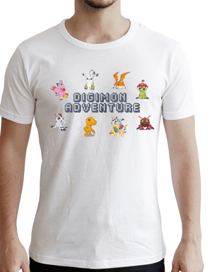 Digimon T-Shirt - Rookie Digimon - Größe S - 1