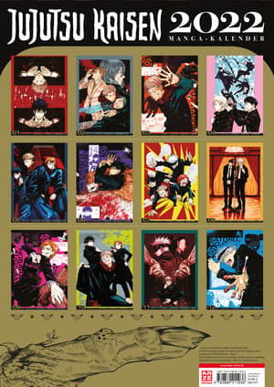 JUJUTSU KAISEN - Kazé - Calendar 2022 - 2
