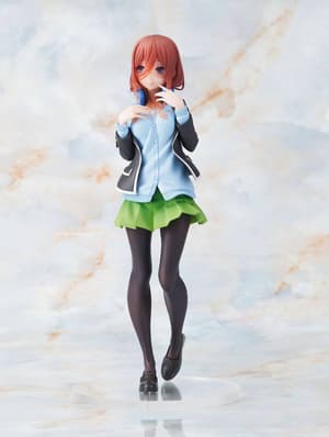 Miku Nakano - Uniform Version - Coreful Figure - Taito - 9