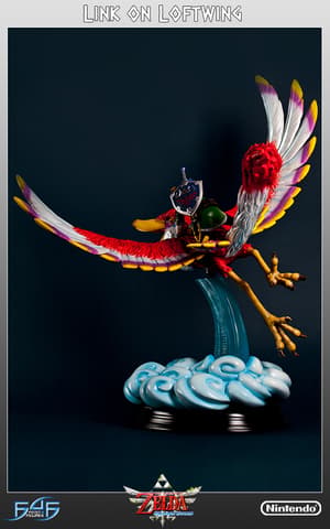 Link auf Loftwing - Zelda: Skyward Sword First 4 Figures - 8