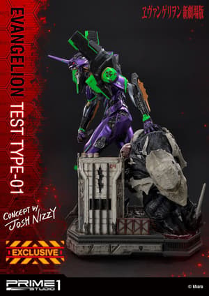 EVA-01 Test-Type Statue – Exclusive Version with Special Head (Neon Genesis Evangelion) - 4