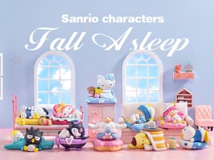 Zufällige Auswahl - Sanrio - Mini Figuren (Fall Asleep Series) - Pop Mart (1)
