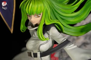 Lelouch & C.C. – Code Geass Kitsune Statue (Limited Edition) - 6