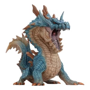 Lagiacrus - Sofubi Figure - Capcom Figure Builder - Acro / Capcom - 4