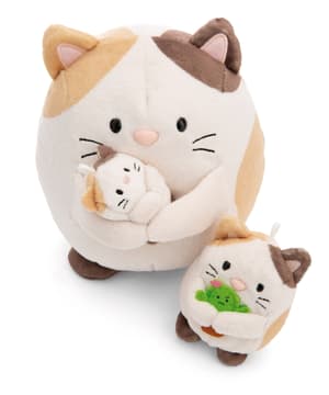 Katze Angy - mymochi - Plüsch (mit Kaktus) (16cm)  (1)