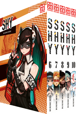 Shy - Kaze - Vol. 6-10 in box - 1