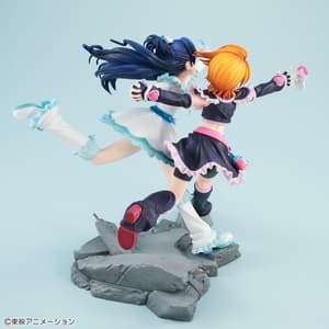 Pretty Cure: Cure Black & Cure White – Lucrea PVC Statue (22 cm) von Megahouse - 6