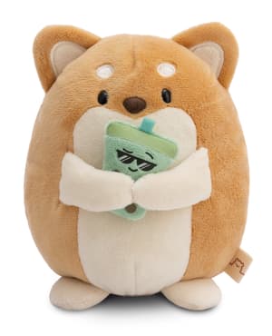 Hund Hiro - mymochi - Plüsch (mit Bubble Tee) (16cm)  (1)