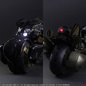 Cloud Strife and Fenrir - Advent Children Play Arts Kai - Re-Release - 7