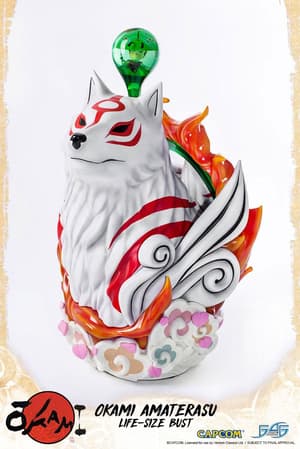 Amaterasu 1/1 Life-Size Bust – Okami – First 4 Figures - 2