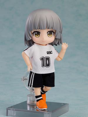 Nendoroid Doll Outfit Set: Soccer Uniform (White) - 4