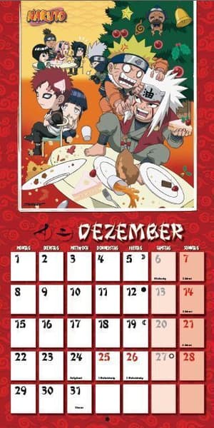 Naruto Wandkalender 2008 - 6