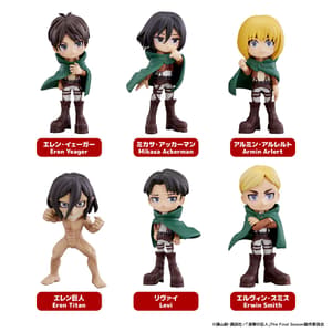Attack on Titan Set - Bushiroad Creative (6 Figuren) (2)