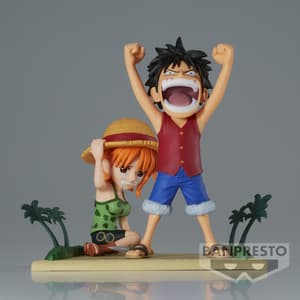 Monkey D. Ruffy & Nami - One Piece - WCF Log Stories - Banpresto (1)