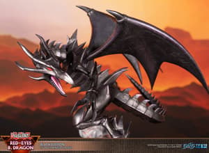 Rotäugiger schwarzer Drache - Schwarze Edition - First 4 Figures Yu-Gi-Oh! PVC Figur (23)
