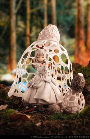 Dictyophora Indusiata (Tropische Schleierdame)- The Mushroom Girls - Reverse Studio (6)