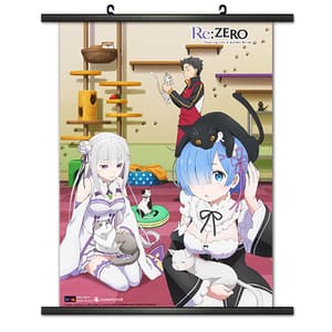 Rem, Emilia & Subaru - Wallscroll - Re:Zero - 29841 - 1