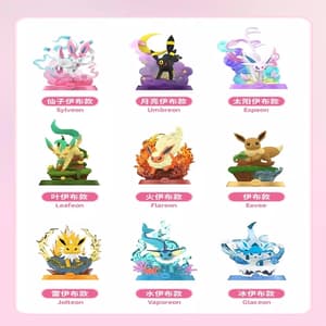 Zufällige Auswahl - Pokémon - Eeveelution Set - Adventure! Eevee - Furism (11)