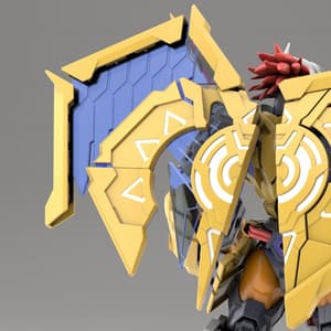 WarGreymon - Digimon Figure-rise Standard Amplified Model Kit - Bandai Spirits - 8