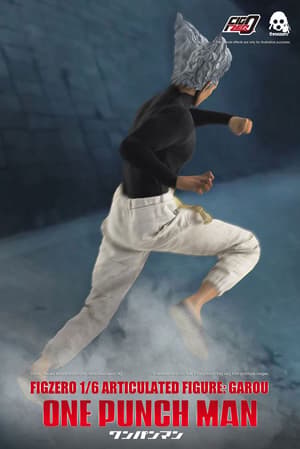 Garou - One Punch Man FigZero Actionfigur - ThreeZero - 16
