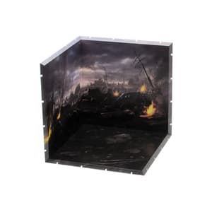 Burnt Field - Dioramansion 200 - Background for Nendoroid and Figma Figures - 2