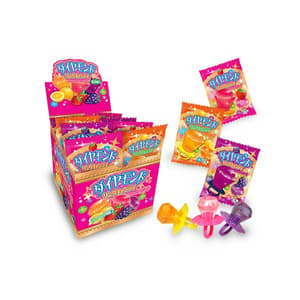 Random Selection - Diamond Ring Candy Strawberry, Grape, Orange - Yaokin - 15 g - 1
